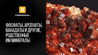 видео: Фосфаты, арсенаты, ванадаты и другие, родственные им минералы картинка: Фосфаты, арсенаты, ванадаты и другие, родственные им минералы