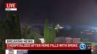 BREAKING: Three hospitalized after Berlin house fire