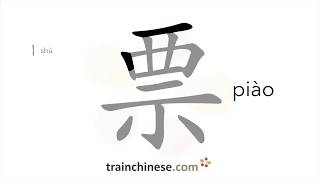 How to pronounce piao(piāo,piáo,piǎo,piào) in Mandarin Chinese Pinyin? 