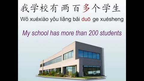 HSK 2 01 Grammatica 03 Benadering van getallen