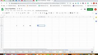 Google Sheets-SquareRoot