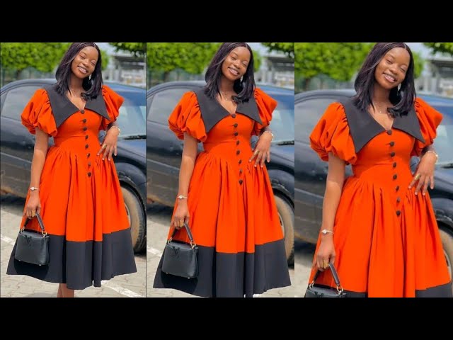 How to Cut this Dress with Side Gathers - YouTube