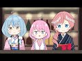 【切り抜き漫画】ラミィとルイ姉がバチギスしているなか、二人の会話に入れず解散を意識するルーナ姫【ホロライブ/姫森ルーナ/雪花ラミィ/鷹嶺ルイ】