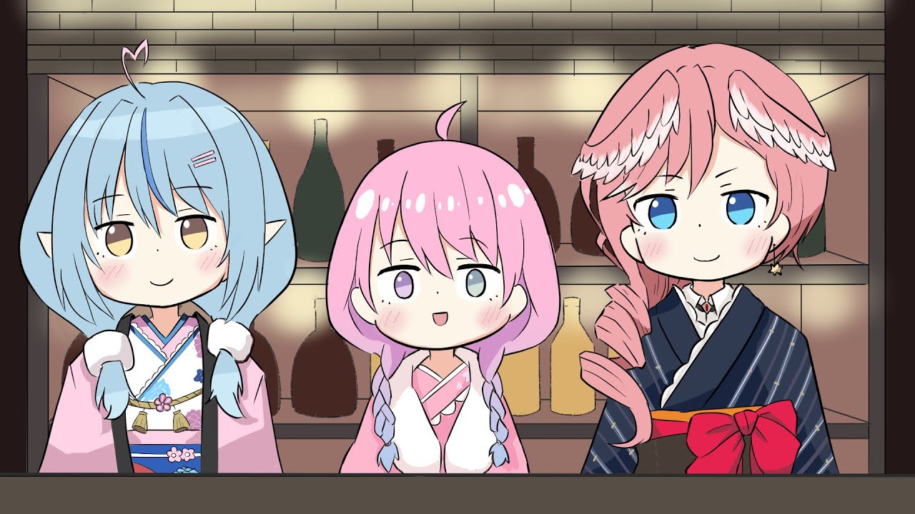 【切り抜き漫画】ラミィとルイ姉がバチギスしているなか、二人の会話に入れず解散を意識するルーナ姫【ホロライブ/姫森ルーナ/雪花ラミィ/鷹嶺ルイ】