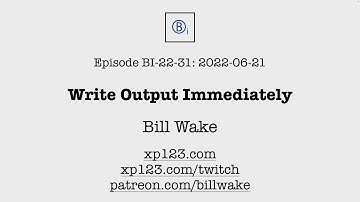BI-22-31: Write Output Immediately - BASIC Interpreter