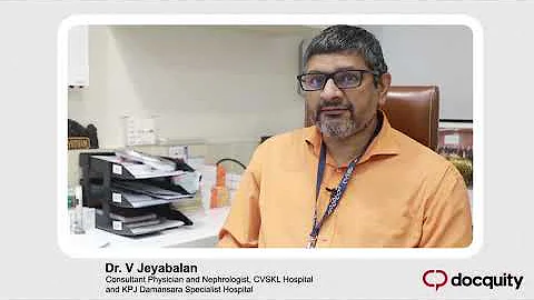 CVSKL Docquity: Nutritional Therapy For Chronic Kidney Disease by Dr. Jeyabalan Velayutham - 天天要聞