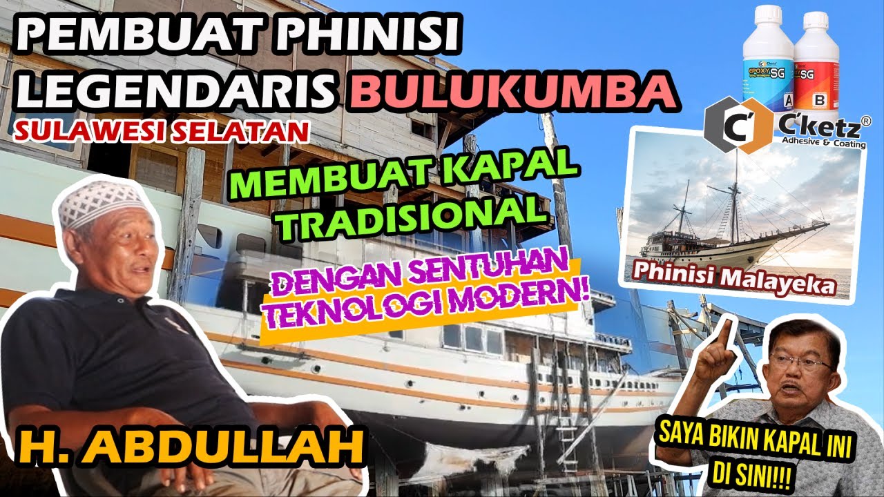 H. Abdullah: Sang Legenda Pembuat Kapal Phinisi dari Bulukumba