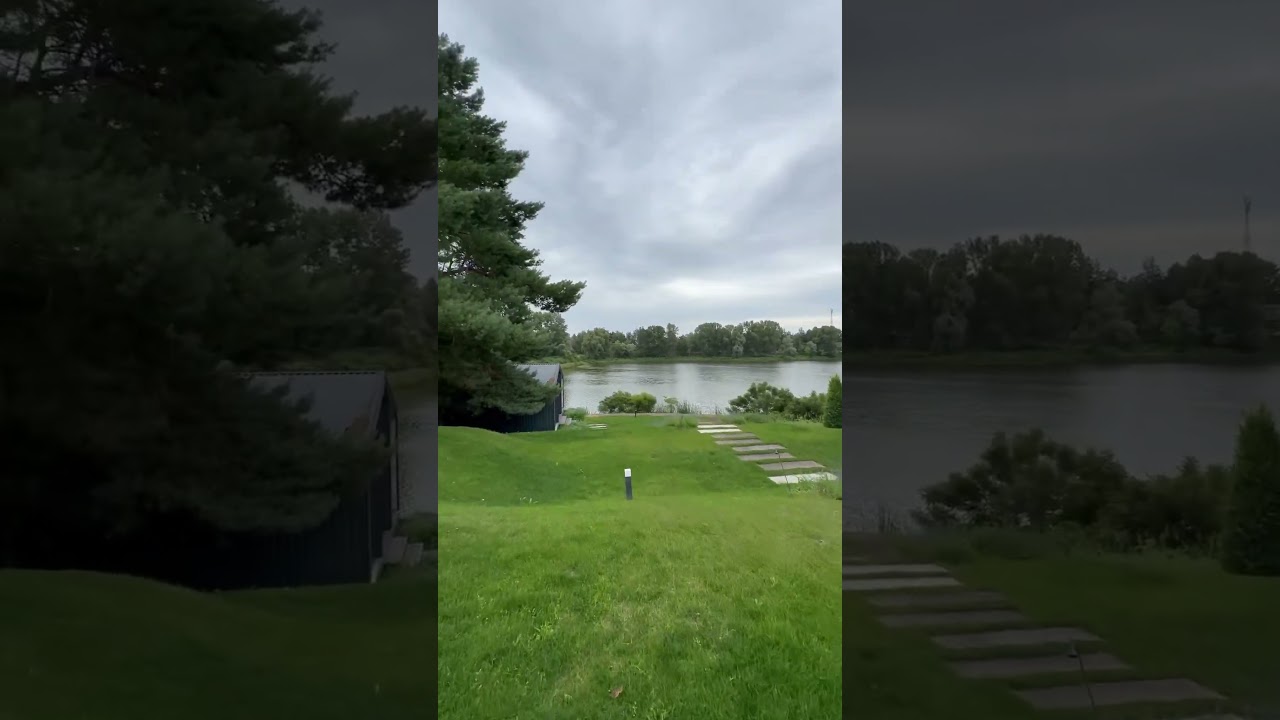 Продажа нового дома с выходом на реку 