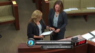 August 21, 2017 Cabarrus County Commissioners Regular Meeting