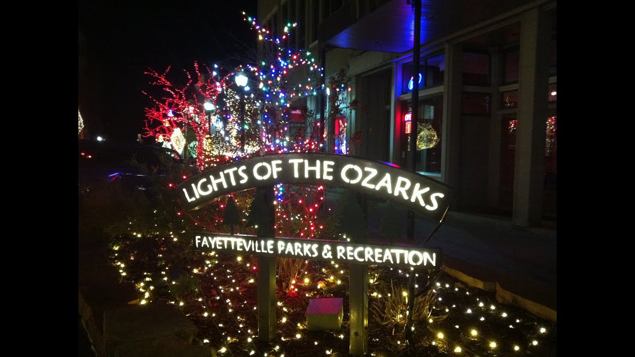 Lights Of The Ozarks Downtown Fayetteville Sexton Bailey Attorneys Pa