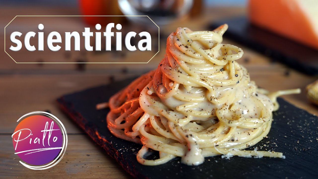 CACIO E PEPE | Ricetta Scientifica | Primo Piatto