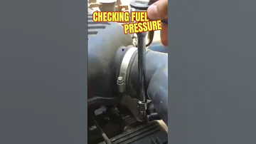 CHECKING JEEP WRANGLER TJ FUEL PRESSURE Full Video On Channel Shorts Youtubeshorts 