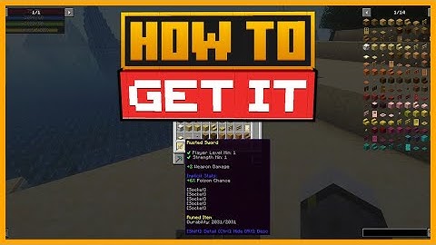 🟨 HOW to REMOVE the SOUL/ATTRIBUTES from an OBJECT in MINE and SLASH - MINECRAFT