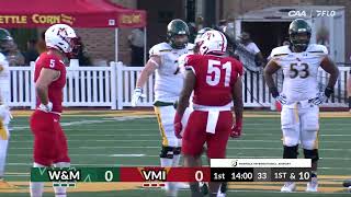 LIVE: VMI vs William & Mary  Football - 2024 CAA Football
