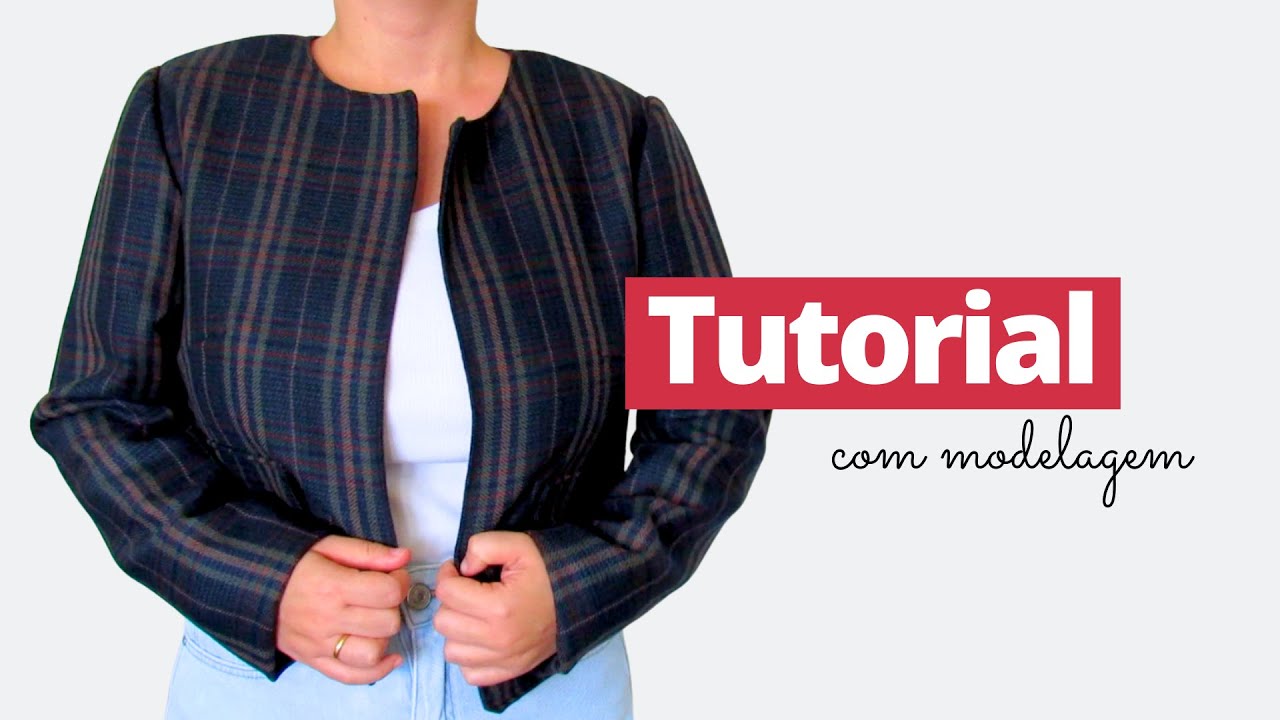 CASAQUETO FEMININO DE INVERNO | Tutorial Passo a Passo (Molde Grátis Incluso!)