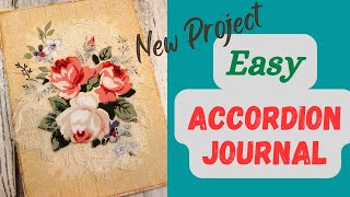 Easy No-Sew Accordion Journal Part 1: FREE Digital!