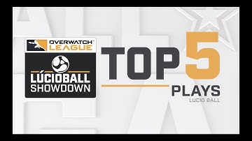 Overwatch League Top 5 Plays – Lucioball