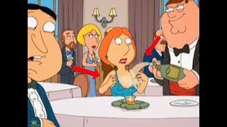 family guy lois boobs pop out