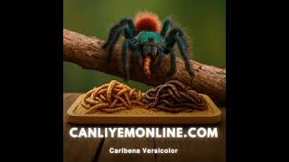 Caribena Versicolor Beslenmesinde Canlı Yemlerin Önemi - Canliyemonline Resimi