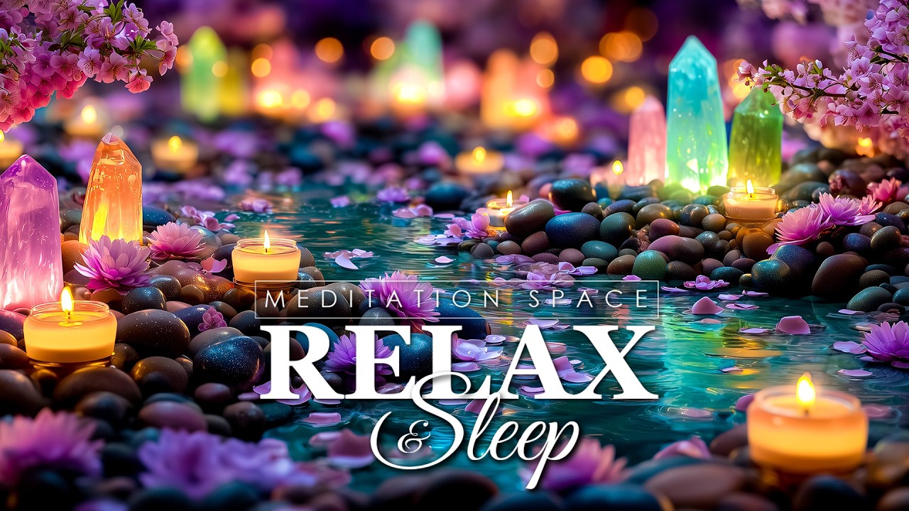 Soothing Spa Piano with Crystal Water Flow 💧 Deep Sleep, Relaxing Mind & Stress Relief #29