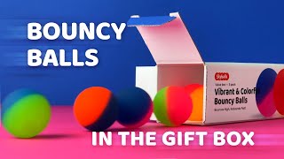 Bouncy Balls in the Gift Box