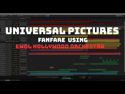 Universal Pictures Fanfare using EWQL Hollywood Orchestra