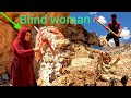 Hope and perseverance the effort of blind woman and her husband to build a hut in the mountains