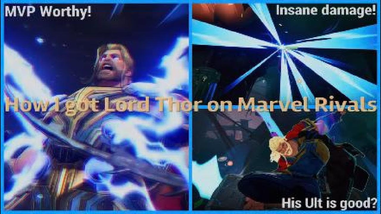 How I got LORD THOR in Marvel Rivals | Thor Marvel Rivals Gameplay ...