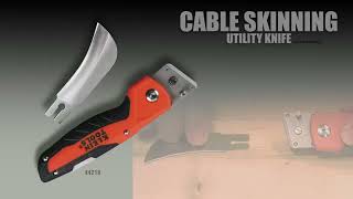 Klein Tools Replacement Hawkbill Blade for 44218 3-Pack