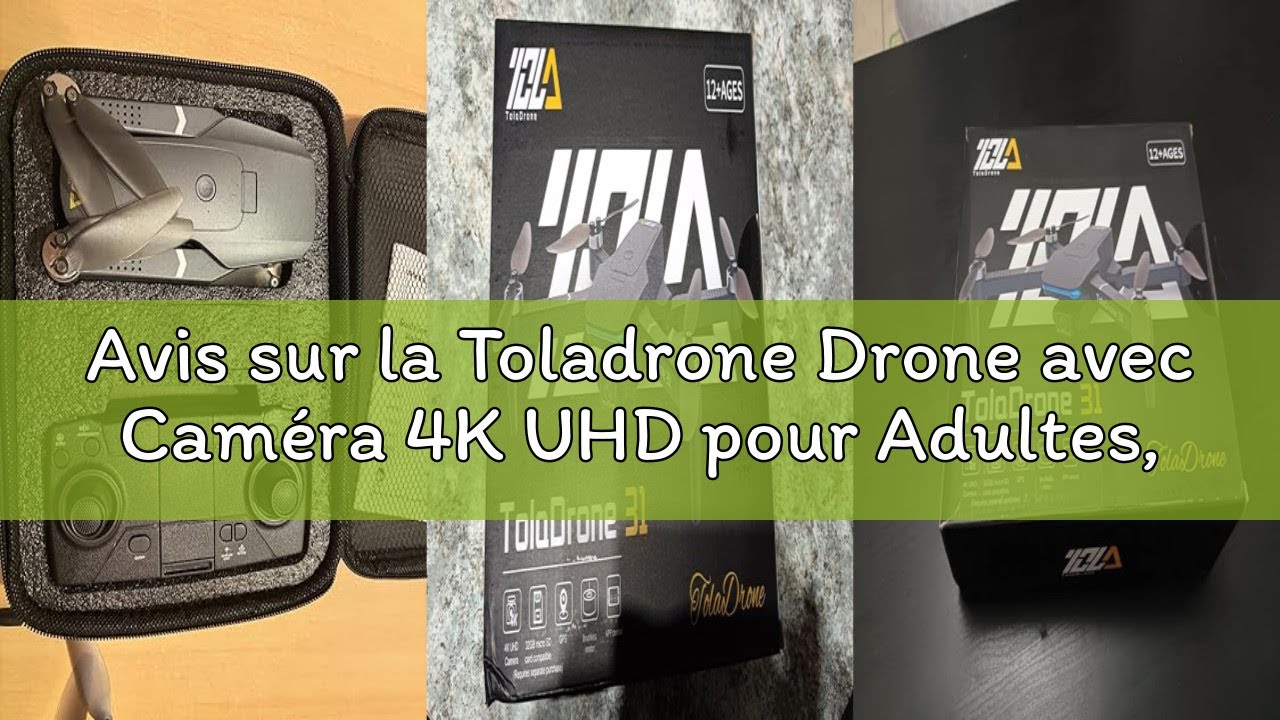 Drone avec caméra 4K UHD pour adultes et débutants, 84 min de vol (3 batteries), portée 800 m, moteur sans balais, maintien d’altitude automatique Drone avec caméra 4K UHD pour adultes et débutants, 84 min de vol (3 batteries), portée 800 m, moteur sans balais, maintien d’altitude automatique