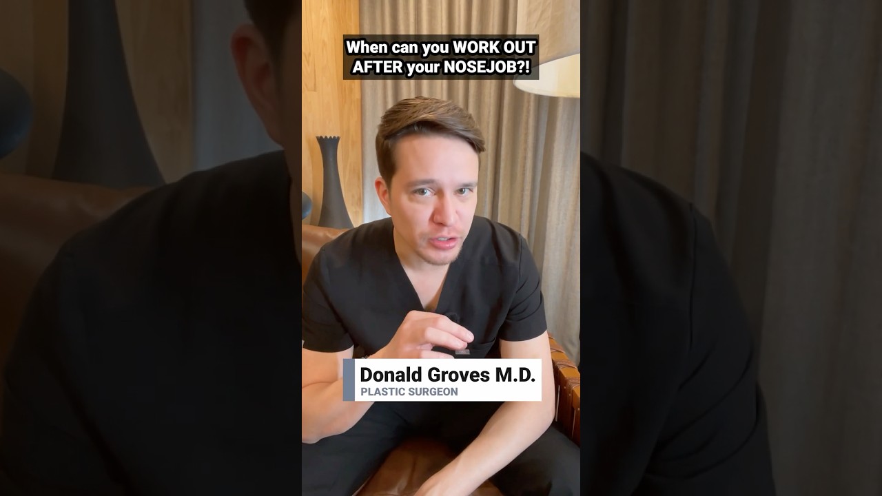 When Can I WORK OUT After My RHINOPLASTY NOSEJOB SURGERY YouTube When Can I WORK OUT After My RHINOPLASTY NOSEJOB SURGERY YouTube