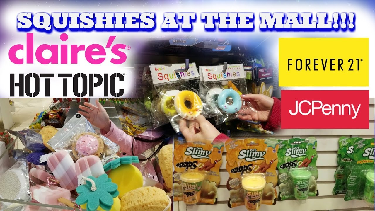 SQUISHIES AND SLIME AT THE MALL!!! HUNTING FOR SQUISHIES AT OUR LOCAL MALL |KAWAII SQUISHIES VLOG|