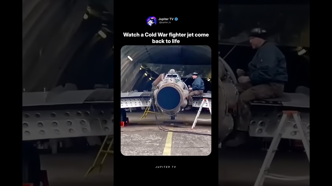 A Cold War Fighter Jet Comes Back to Life 😳
