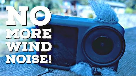 No more wind noise! FIX wind noise on DJI Action 4 and GOPRO