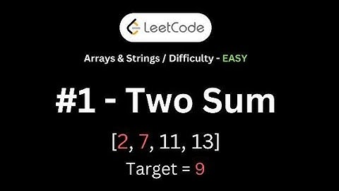 30 HARD - Python for Beginners: Learn Python & Crack LeetCode Problems Step-by-Step - TWO SUM