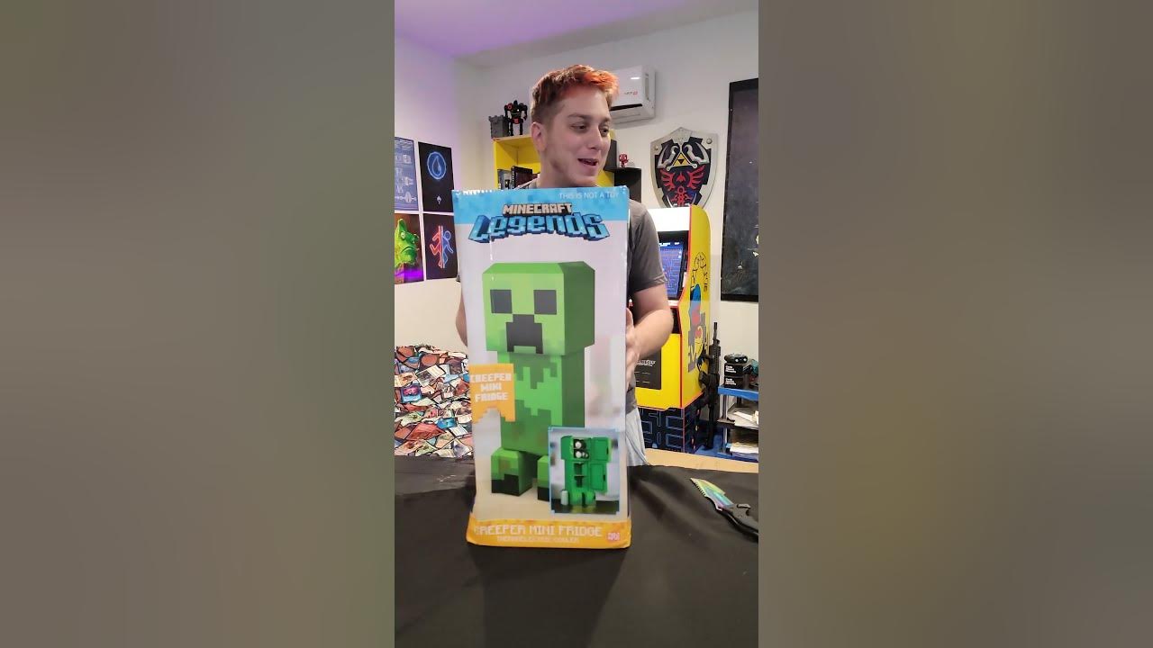 A Minecraft CREEPER Mini Fridge! 