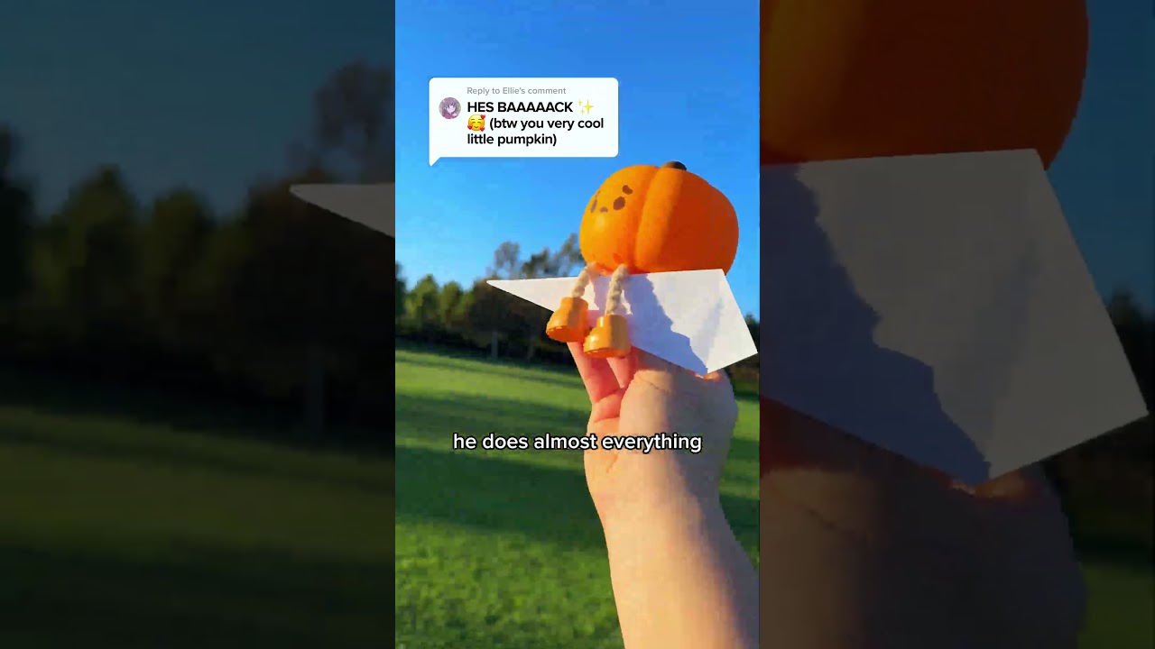 Pumpkin friend is BACK 🥹