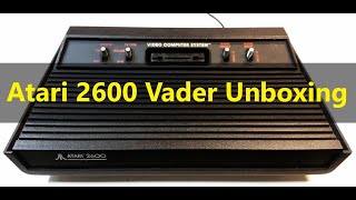 Unboxing: Atari 2600 "Vader" Console Plus Games