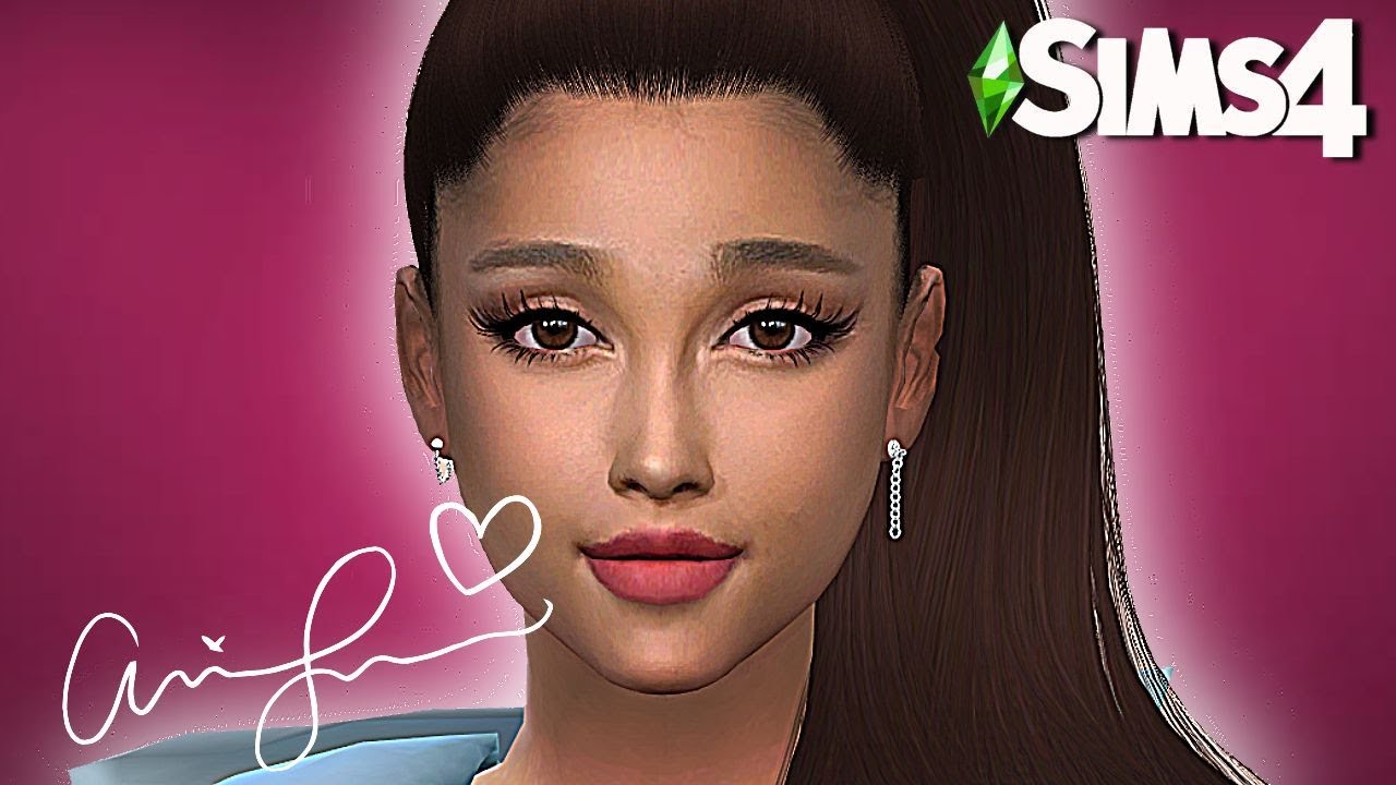 ariana grande custom content sims 4