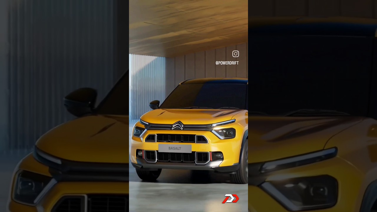 The Citroen Basalt Vision is out and making its way to India! 