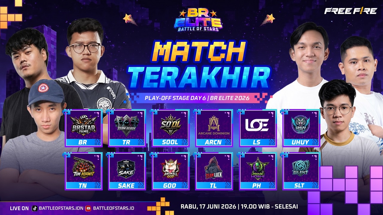 BR Elite Playoff Day 6 | Battle of Stars