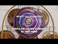 Grotta Sonora - 34"/85 cm Deep Gong -  Purple and Golden Stargate C# 68,5 Hz  -20 c