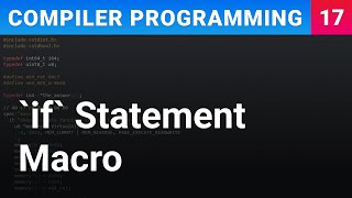 Embedded Domain Specific Language for `if` statement - Compiler Programming Ep17