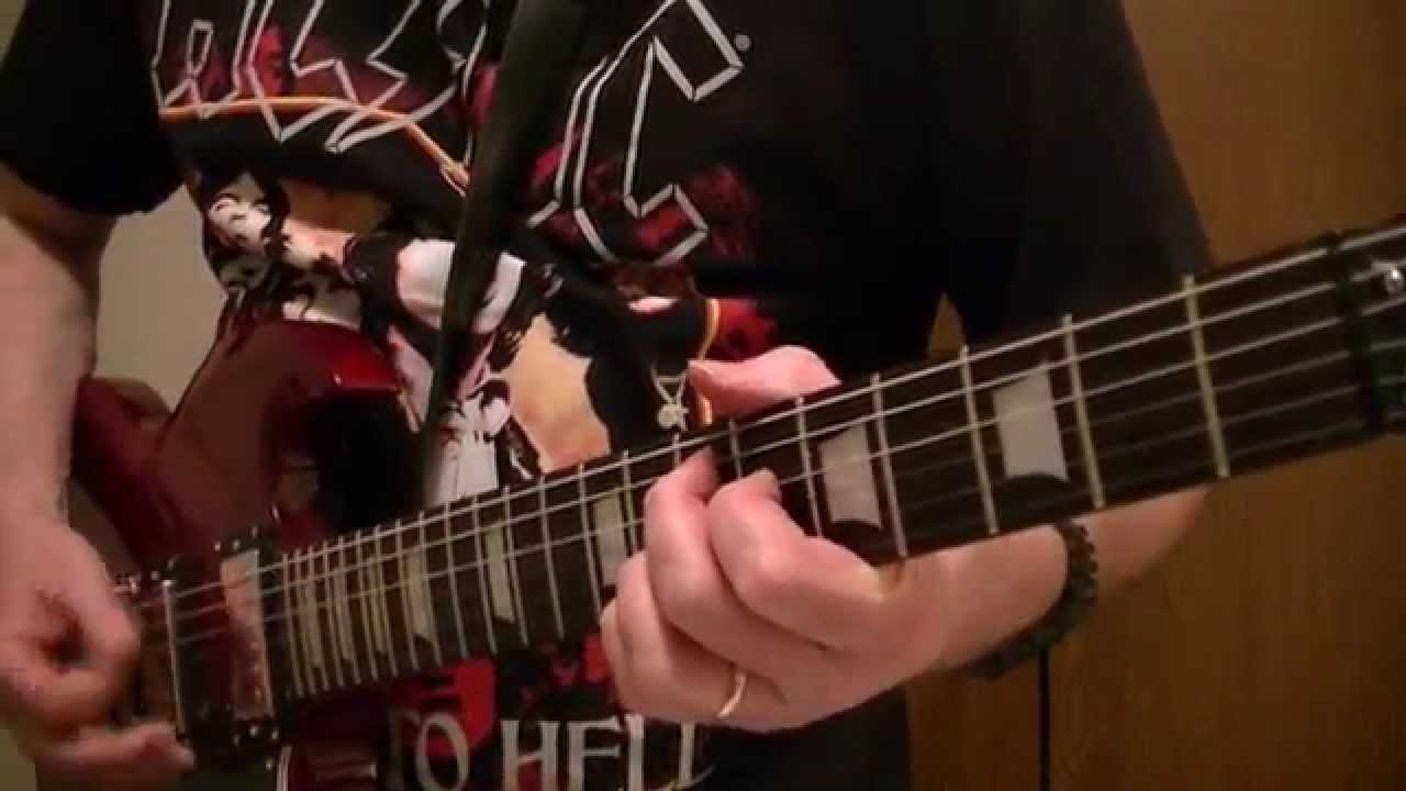 AC/DC-SHOOT TO THRILL-RHYTHM GUITAR - YouTube