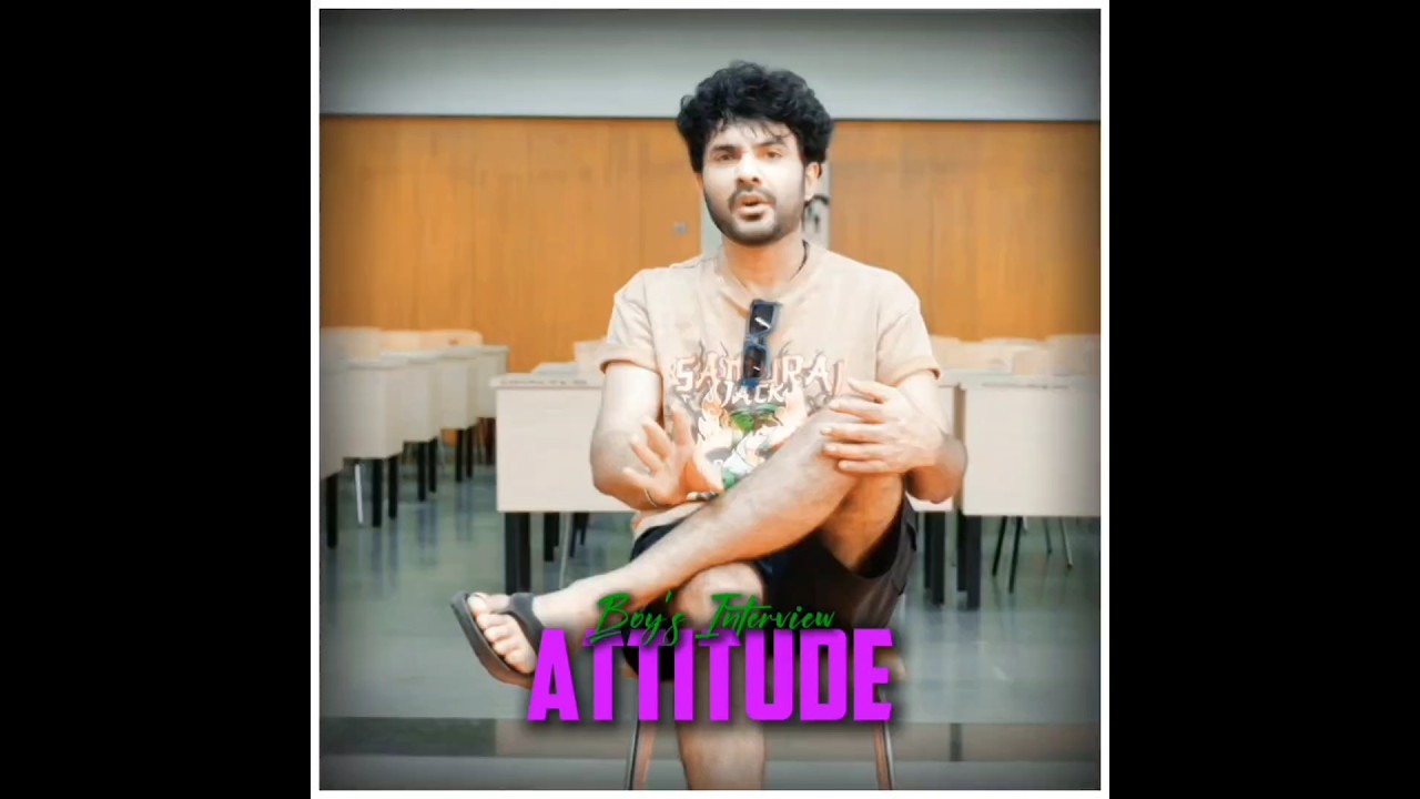 Boy's Interview Attitude 🫡| Cb Action| #shortsvideo #shorts #attitudeboy #love @cbaction