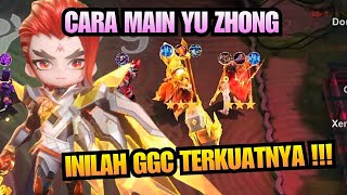 CARA MAIN COMMANDER YU ZHONG BIAR GAMPANG BUAT PUSH RANK MCGG | MAGIC CHESS GO GO INDONESIA