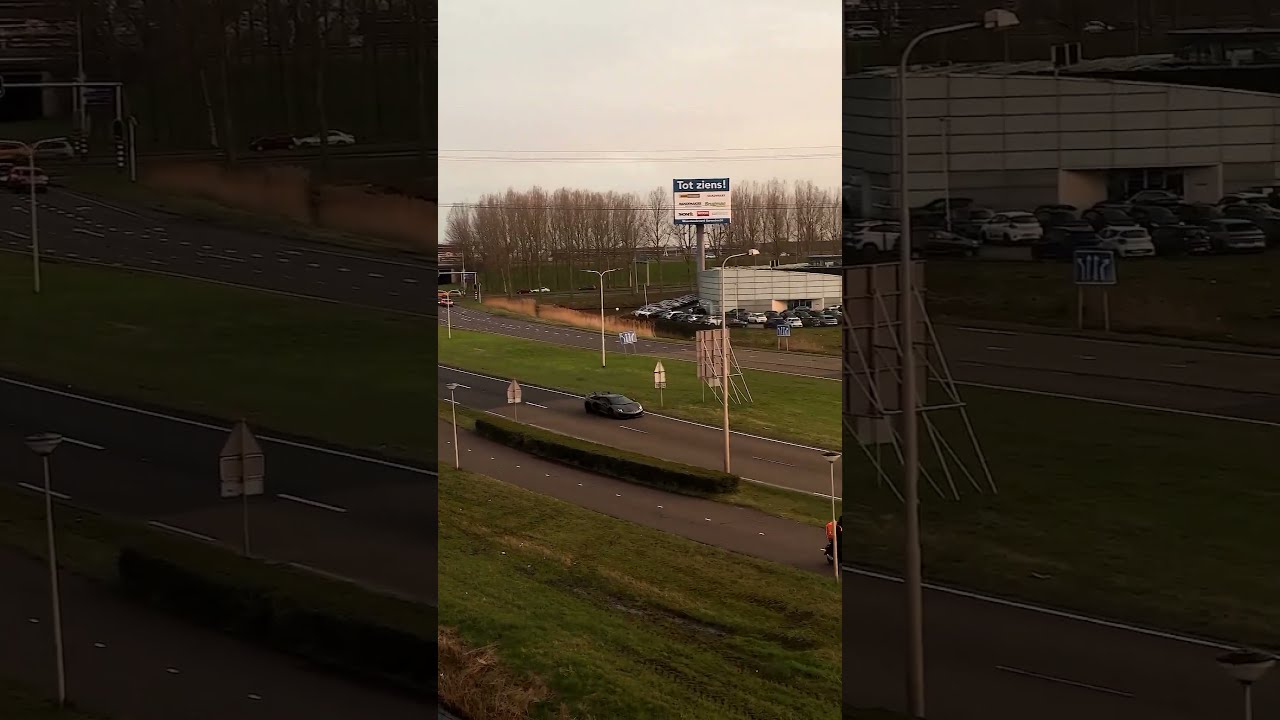 The Gintani SVJ V12 Flying By Lamborghini Aventadorsvj