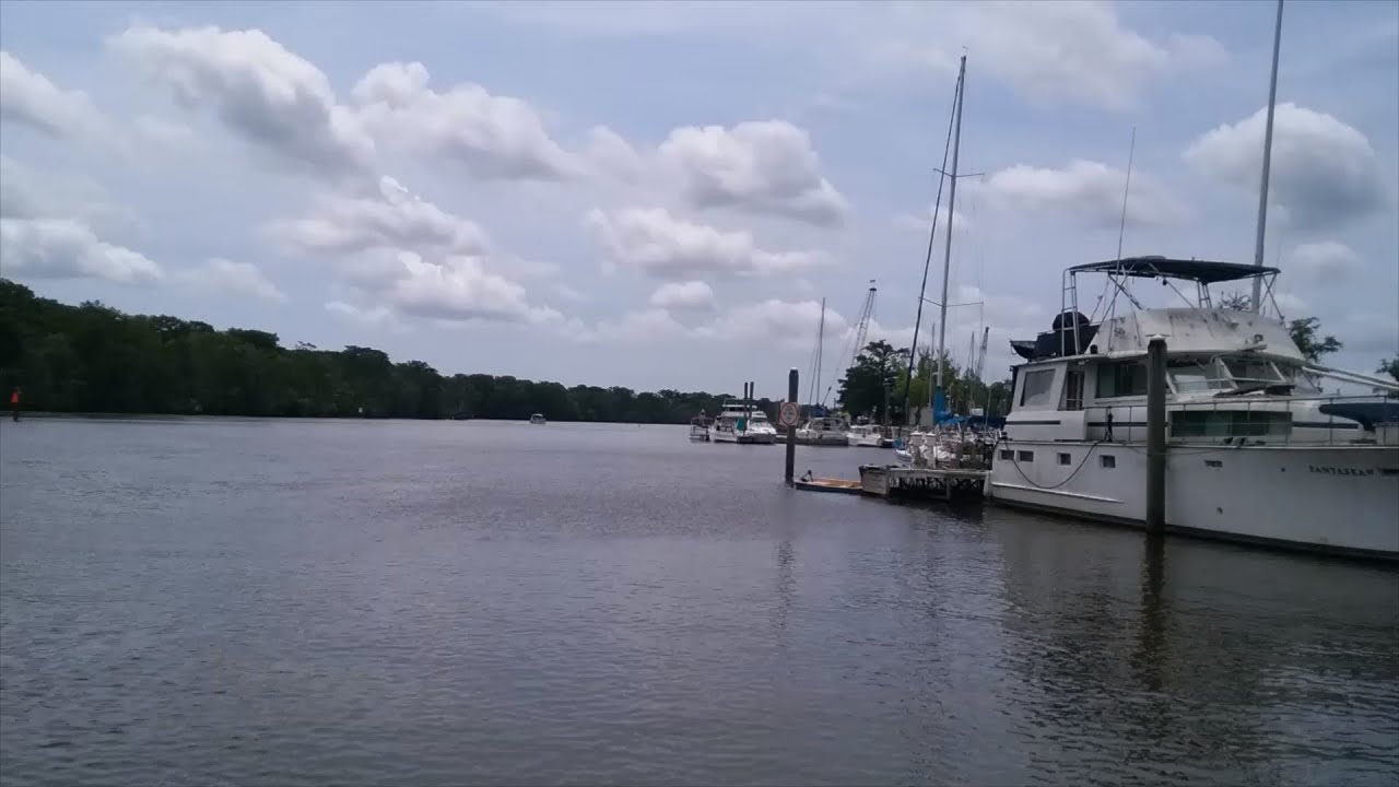 View of the Bucksport Marina in Conway, South Carolina From The Waterway YouTube