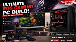 DREAM ASUS ROG RTX 5090D ASTRAL GAMING PC BUILD | AMD RYZEN 7 9800X3D & ROG CROSSHAIR X870E HERO !!