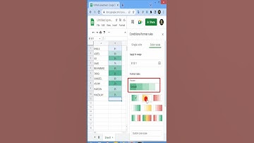 conditional formatting Google sheets | Make Data Interesting Google sheets #shorts #skillsinsider